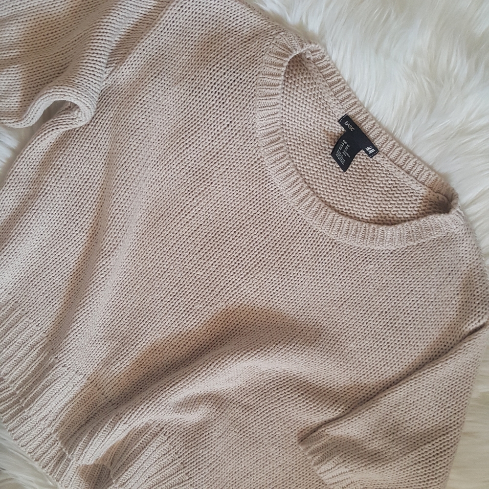 H&M Cropped Knit Top